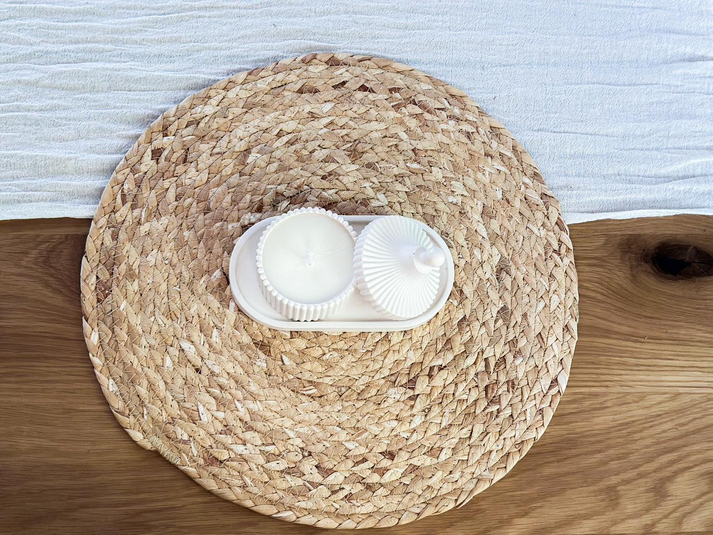 Tischset Rattan (Set 4-teilig)